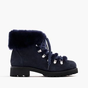 J.Crew Navy Nordic Boots 🥾 ✨